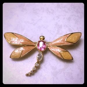Avon dragonfly pin